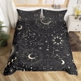 thumbnail image 1 of Erosebridal Sun and Moon Duvet Cover Boho Exotic Bedding Set Galaxy Astrology Comforter Cover Teens Bedroom Decor Chic Cute Luxury Zodiac Signs Bedspread Cover Twin Size, 1 of 4