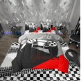thumbnail image 1 of Erosebridal Teenager Gamepads Bedding Sets Twin Size,Video Game Comforter Sets with Sheets,Breathable Bed in a Bag Twin size,Super Cozy Gamer Bedroom Decorative,Reversible,7-Piece, 1 of 6