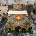 thumbnail image 1 of Erosebridal Teens Adventure Theme Twin Sheet Sets 3pcs,Kids Boys Girls Camping Tents Bedding,Breathable Home Decor, 1 of 5