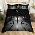 thumbnail image 1 of Erosebridal Teens Basketball Comforter Cover Queen, Sports Bedding Sets Queen Size, Room Decorative, Breathable 3-Piece, (No Comforter), 1 of 6