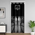 thumbnail image 1 of Erosebridal Teens Basketball Door Curtain Panel 34x80, Sports Black Out Curtain, Room Decorative, 1 of 5