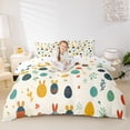 thumbnail image 1 of Erosebridal Teens Cartoon Easter Eggs Queen Duvet Cover Set,Festival Theme Bedding For Kids,3 Pieces,No Comforter,Luxury Bedroom Decor, 1 of 6