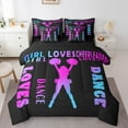 thumbnail image 1 of Erosebridal Teens Cheerleader Bedding Sets Full Size, Sport Lover Comforter Sets with Sheets, Teenager Adult Reversible Bed Set, Microfiber Room Decorative, 7 Pieces, 1 of 4