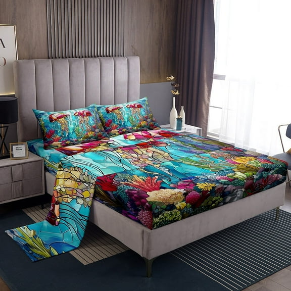 Erosebridal Teens Eat Sleep Twin Sheet Sets, Vintage Soccer City Bedding Twin Size, Football Rugby Decor