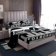 thumbnail image 1 of Erosebridal Teens Foxborouch Football Full Sheet Sets,Sport Theme Bedding Full Size,Rugby Decor,Lightweight,4-Piece, 1 of 7