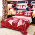 thumbnail image 1 of Erosebridal Teens Pink Bow Knot Queen Sheet Sets 4 Pieces,Girly Dreamy Dance Bed Set,Breathable Home Decor, 1 of 5