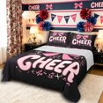 thumbnail image 1 of Erosebridal Teens Pink Bow Knot Queen Sheet Sets 4 Pieces,Girly Dreamy Dance Bed Set,Breathable Home Decor, 1 of 5