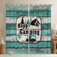 thumbnail image 1 of Erosebridal Teens Rustic RV Car Blackout Curtains Set of 2 (52x84 Each),Boys Girls Happy Camping Window Curtains,Super Cozy Room Decor, 1 of 6