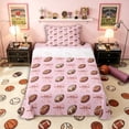 thumbnail image 1 of Erosebridal Teens Sport Football Twin Sheet Sets 3pcs,Kawaii Ribbon Bow Bedding for Boys Girls,Lightweight Room Decor, 1 of 5