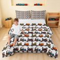 thumbnail image 1 of Erosebridal Train Full Size Comforter Sets, Pattern Bedding Comforter Set, Multi Pattern, Stars Reversible 3pcs 1 Comforter and 2 Pillowcases, 1 of 6