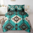 thumbnail image 1 of Erosebridal Vintage Aztec Bedding King Size, Tribal Mandala Bed in a Bag King size, Geometric Decor, Reversible 7pcs, 1 of 5