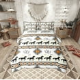 thumbnail image 1 of Erosebridal Tribal Southwestern Bed in a Bag King Size, Hippie Aztec Bed Set, Horseshoes Horse Room Decor, Reversible 7pcs, 1 of 4