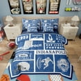 thumbnail image 1 of Erosebridal Twin Bed in a Bag Rugby Comforter Set with Sheets 7Pieces All Season Football Bedding Sets with Comforter, Cushion Case, Flat Sheet, Fitted Sheet and Pillowcase, 1 of 5