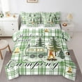 thumbnail image 1 of Erosebridal Vintage Camping Bedding Sets Full Size, Rustic Farmhouse Comforter Sets with Sheets, Camper Theme Decor, Reversible, 1 of 5