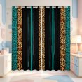 thumbnail image 1 of Erosebridal Vintage Cheetah Print Blackout Curtains,Classic Leopard Window Curtains Pack of 2 (38x45 Each), 1 of 6