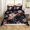 thumbnail image 1 of Erosebridal Vintage Florals Duvet Cover King, Retro Flowers Bedding Sets King Size for Women , Reversible (No Comforter), 1 of 6