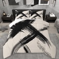 thumbnail image 1 of Erosebridal Vintage Ink Painting Full Size Comforter Sets,Modern Geometric Art Bedding Sets For Adults 3pcs, 1 of 7