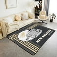 thumbnail image 1 of Erosebridal Vintage Soccer Rugs For Bedroom 4'11" x 3'3", Teens Football Living Room Decor, Rugby Game Decor, Non Slip, 1 of 5