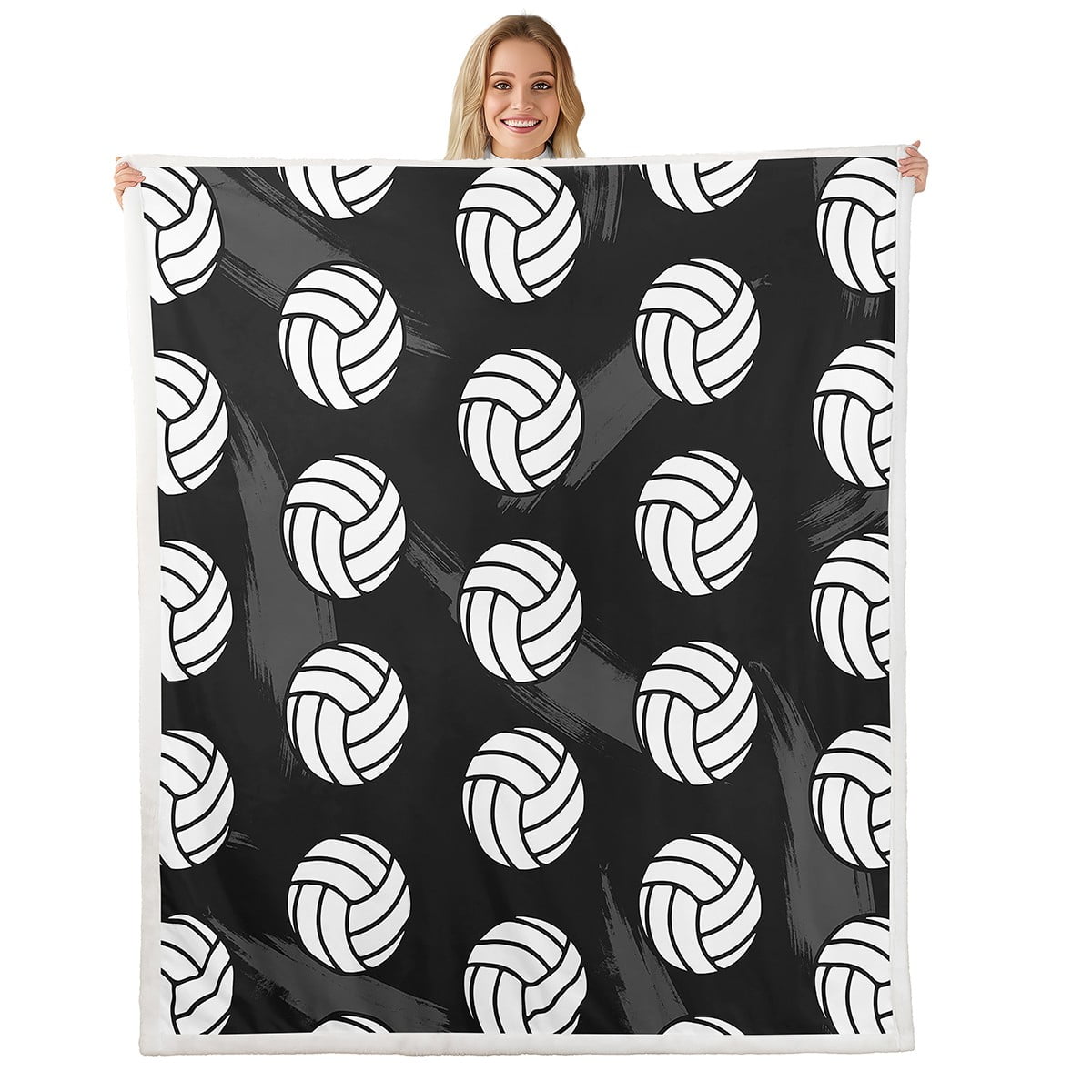 Photo inspiration: Picture Idea: Erosebridal Volleyball Fleece Throw Blanket Baby 30 X40 Volleyball