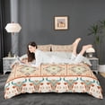 thumbnail image 1 of Erosebridal Western Aztec Geometric Queen Duvet Cover Set,Bohemian Exotic Style Bedding For Adult 3-Piece,No Comforter,Reversible, 1 of 6