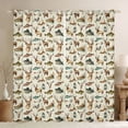 thumbnail image 1 of Erosebridal Wild Animal Deer Black Out Curtains,Rustic Mallard Duck Curtains Pack of 2 (42x63 Each) For Boys Kids, 1 of 7