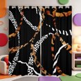 thumbnail image 1 of Erosebridal Wild Animal Pattern Blackout Curtains Set of 2 (38x54 Each),Classic Cheetah Living Room Curtains, 1 of 6