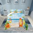 thumbnail image 1 of Erosebridal Ocean Beach Bedding King Comforter Set,Summer Holiday Comforter Sets King Size,Surfing Decor,Microfiber,3 Pieces, 1 of 8