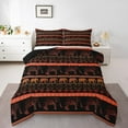 thumbnail image 1 of Erosebridal Wildlife Elephant Bedding Sets Full with Comforter,Aztec Bohemian Duvet Insert,Hippie Decoration,Reversible,3pcs, 1 of 8