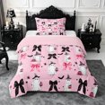 thumbnail image 1 of Erosebridal Witch Ghost Twin Comforter Sets 2pcs,Cute Halloween Bedding Set,Hot Pink,Reversible,1 Comforter and 1 Pillowcase, 1 of 6