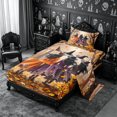 thumbnail image 1 of Erosebridal Witches Walk Twin Sheets 3pcs,Autumn Witch Bedding,Multi,1 Flat Sheet, 1 Fitted Sheet and 1 Pillowcase, 1 of 6