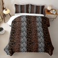thumbnail image 1 of Erosebridal Zebra Print Quilt King,Jungle Animals King Coverlet Set For Girls,3-Piece, 1 of 7