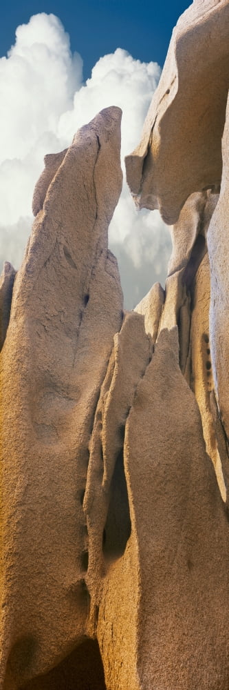 Erosional weathering of granite boulders Lands End Baja California Sur Mexico Canvas Art - Panoramic Images (27 x 9)