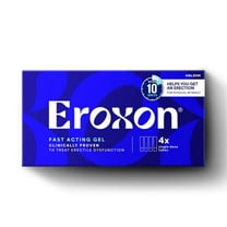Eroxon Erectile Dysfunction Treatment Gel, Clinically Proven Topical Gel, Helps Get an Erection Within 10 Minutes, 4 Single Use Tubes