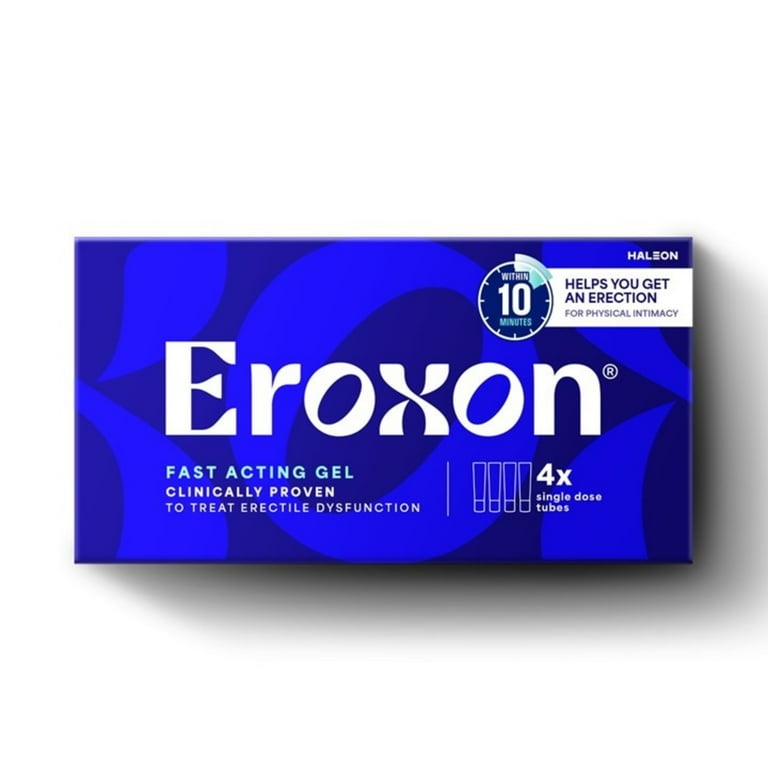 Eroxon Erectile Dysfunction Treatment Gel, Clinically Proven
