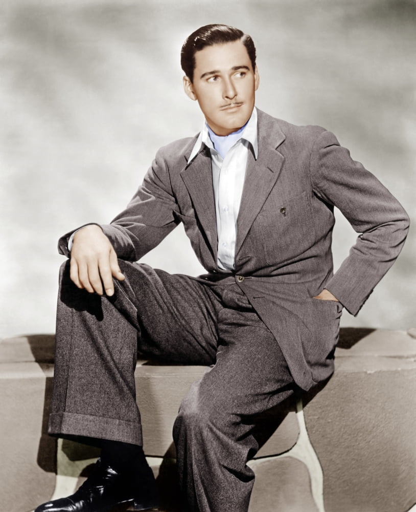 Errol Flynn Canvas Art -  (16 x 20)