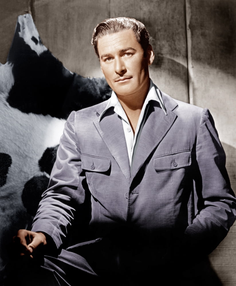 Errol Flynn Canvas Art - (16 x 20)