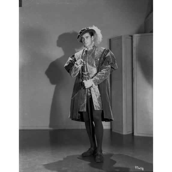 Errol Flynn standing in Pirate Costume Photo Print (24 x 30)