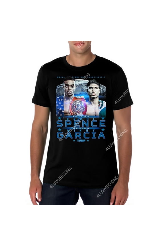 Errol Spence Jr vs Mikey Garcia 4LUVofBOXING T-shirt new Boxing tee apparel