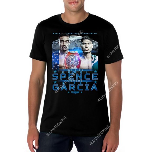 Errol Spence Jr vs Mikey Garcia 4LUVofBOXING T-shirt new Boxing tee apparel