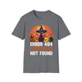 thumbnail image 1 of Error 404 Costume Not Found Funny Halloween Witch Cat Pumpkin T-Shirt, 1 of 1