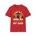 thumbnail image 1 of Error 404 Costume Not Found Funny Halloween Witch Cat Pumpkin T-Shirt, 1 of 1