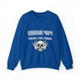 thumbnail image 1 of Error 404 Talent Not Found Unisex Heavy Blend™ Crewneck Sweatshirt, 1 of 7