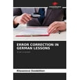 thumbnail image 1 of Error Correction in German Lessons, (Paperback), 1 of 1