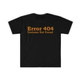 thumbnail image 1 of Error Costume Not Found Unisex T-shirt S-3XL Halloween Ghoulish, 1 of 2