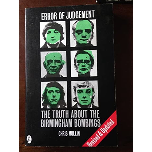 Pre-Owned Error of Judgement: Birmingham Bombings