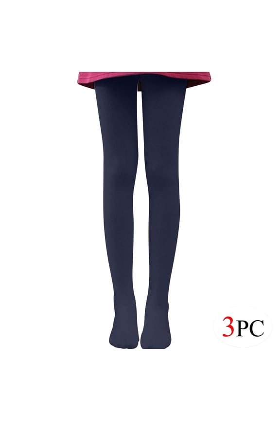 Ersazi 3Pc Black Sheer Tights Women'S All Age Thin Velvet Dance Socks Base Socks White Pantyhose Navy M