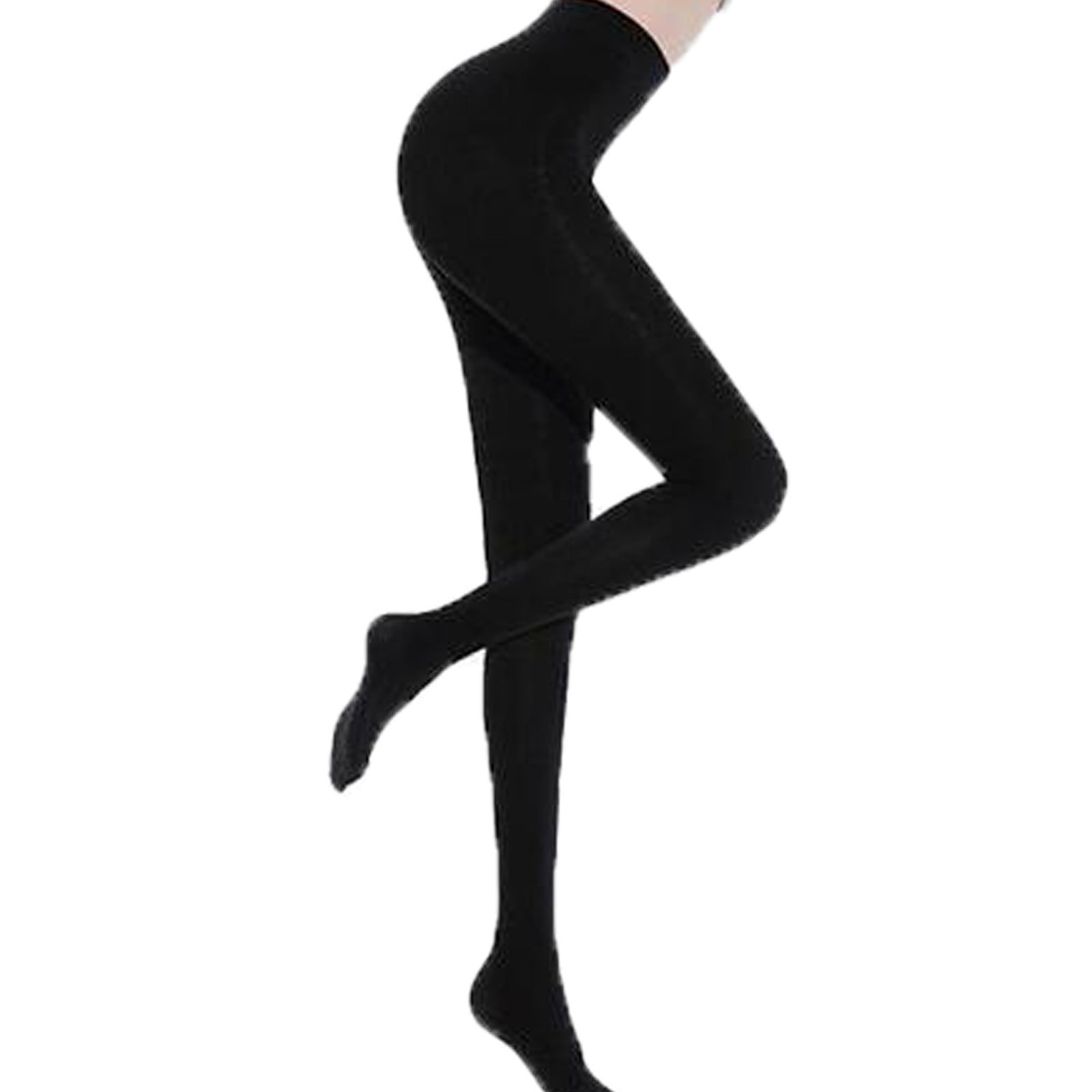 Ersazi Footless Tights For Girls 180D Fashion Women Solid Thick