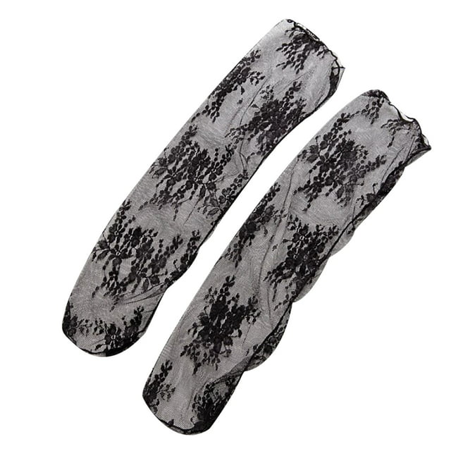 Ersazi Flat Socks Women'S Comfortable Floral Lace Breathable Socks ...