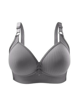 Women's Sexy Comfortable Traceless Lightweight Beautiful Back Simple Sexy  and Rimless Bra Front Closure Wireless : : Clothing, Shoes 