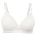 thumbnail image 1 of Ersazi Lifting Bra Women Wireless Large Size Pull Together Bra Comfortable Underwear Beige 34, 1 of 5